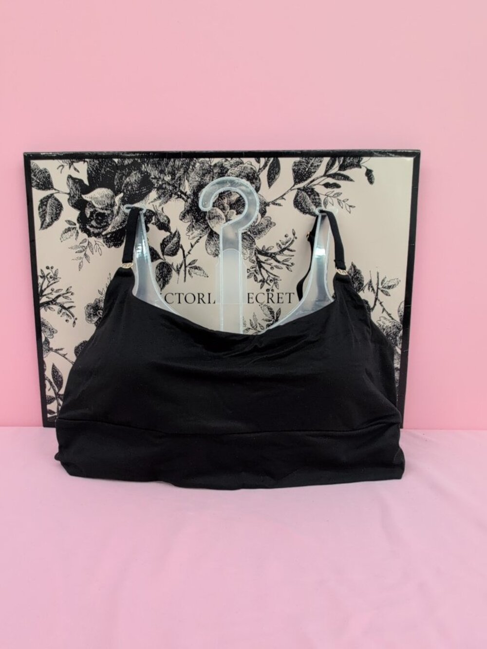 Victoria Secret Body By Victoria FeatherSoft Bralette Medium Black